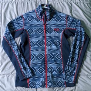 Kari Traa zip fleece blue size M